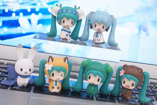 雪ミクさんと北の大地の動植物がコラボ♡「ねんどろいどぷらす