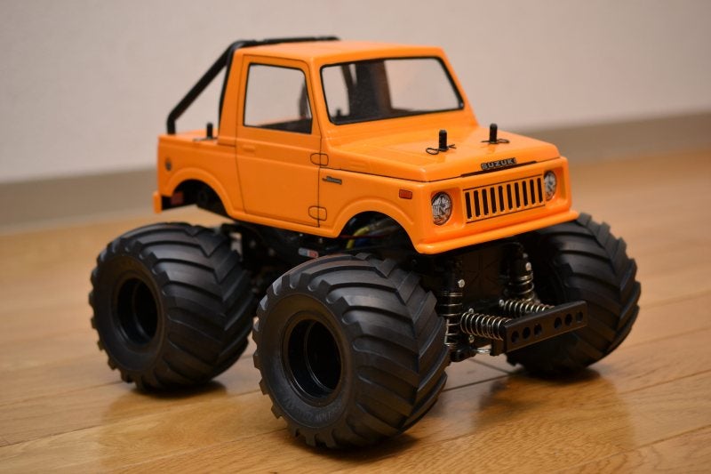 タミヤ ジムニー ウイリー ボディ キャメルイエロー タミヤ ジムニー