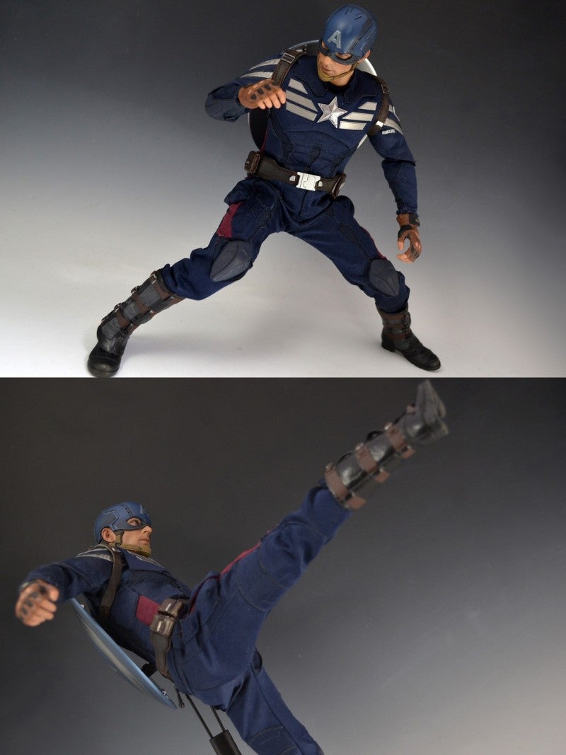 キャプテン・アメリカ（ステルススーツ版）＆スティーブ・ロジャース