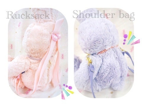 スイマー”おでかけうさちゃん”入荷♪待望のうさぎのぬいぐるみリュック