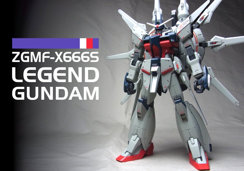 1/100 ZGMF-X666S レジェンドガンダム_2 (機動戦士ガンダムSEED DESTI