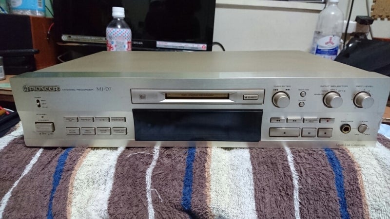 PioneerのMDデッキMJ-D7ジャンクの修理 | K'S MY FAVORITE GADGETS