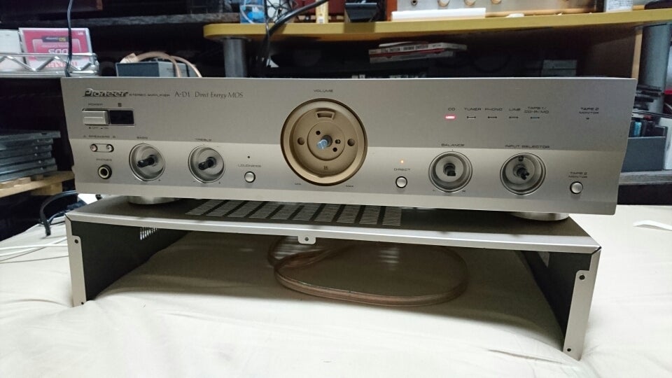 何気に評価の良いPioneerのエントリープリメインアンプA-D1ジャンクを