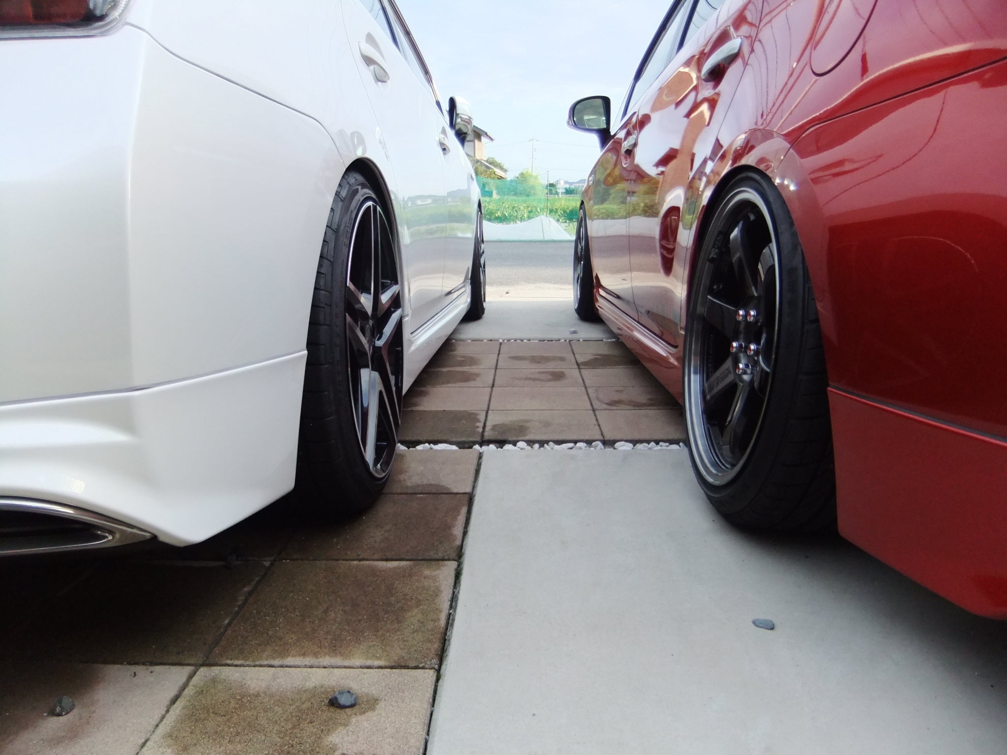 30デモカー×J-LINE】プリウスを足回りで見せる拘り仕様！！＼(^o