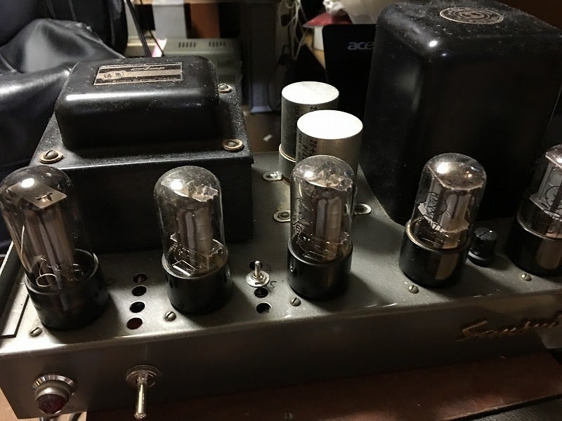 サンスイ真空管アンプ6V6PP | 山田典山のブログ・・・ 「和楽器・洋楽