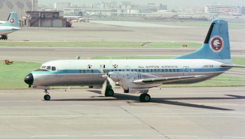 私の飛行機アーカイブズ 全日空 YS-11 モヒカン | 3moon7riverのブログ