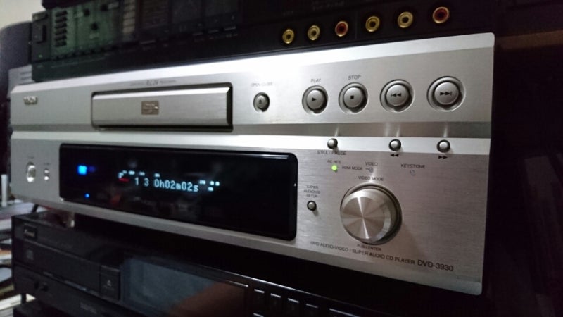 ハードオフさん的にはジャンクのDENON DVD-3930を確保。実はジャンク