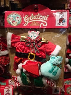 ダッフィー＆シェリーメイ＆ジェラトーニのクリスマスコスチューム