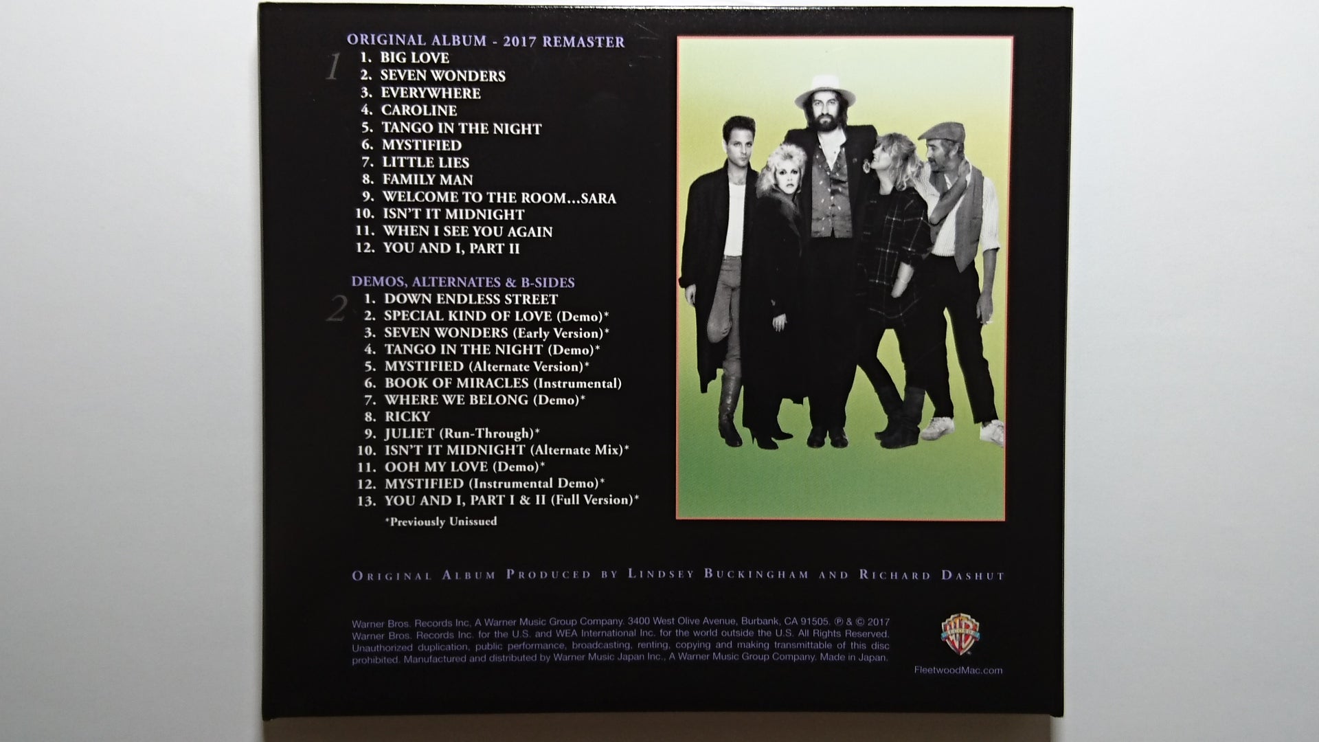 フリートウッド・マック / タンゴ・イン・ザ・ナイト（リマスター