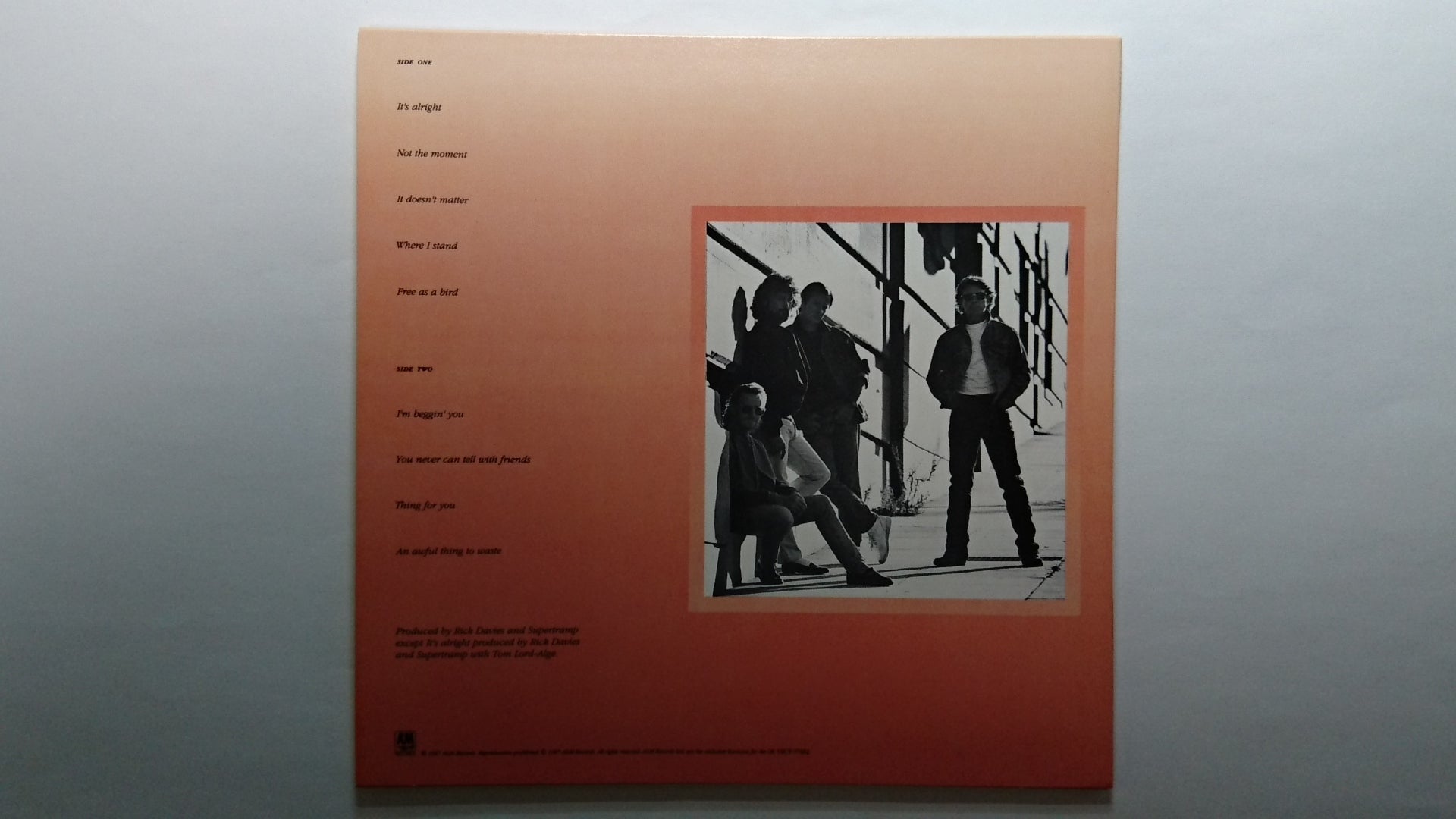 スーパートランプ / フリー・アズ・ア・バード（紙ジャケット） | 今日