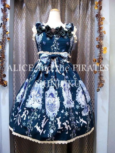 氷の女王と＊白の魔法 柄 ジャンパースカート②型 | ALICE and the