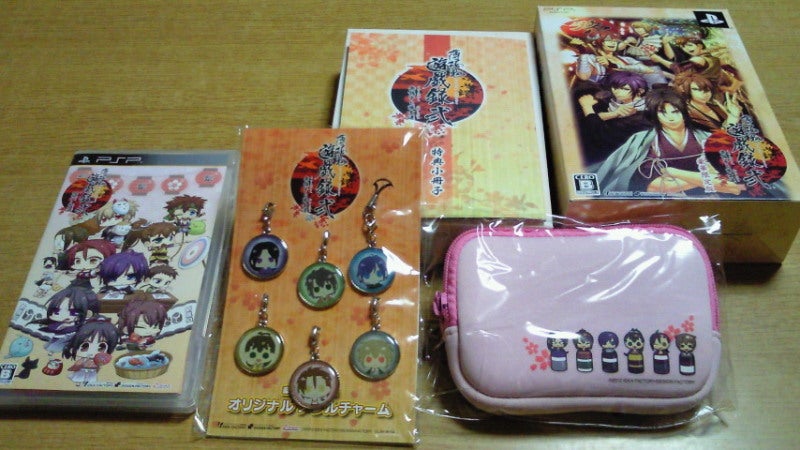 薄桜鬼 遊戯録弐』店舗特典ドラマCD全4店舗押収グッズ今更公開っす