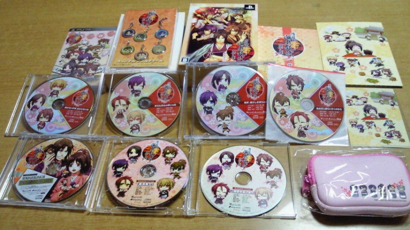 薄桜鬼 遊戯録弐』店舗特典ドラマCD全4店舗押収グッズ今更公開っす