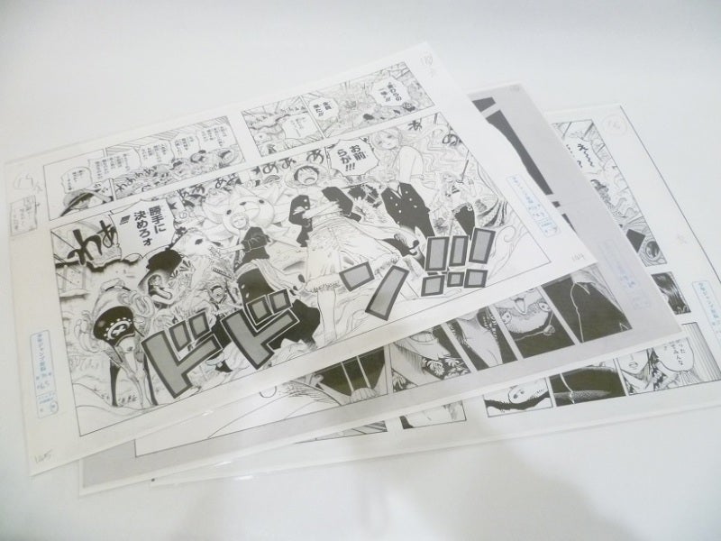 ONE PIECE』複製原稿A,B,C 3種 ジャン博覧会2013Ver. 紹介 | CHOPPER