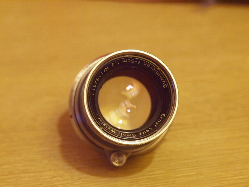 銘板を読む その1 Ernst Leitz Summicron 5cm F2 | シネレンズと