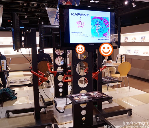 秋葉原のグッ鉄にて「桜ミクカフェ」「Project DIVA-F- カフェ」が開催