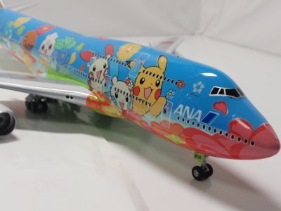 1/200 ANA B747-400D ポケモンジェットお花ジャンボ | alfのブログ