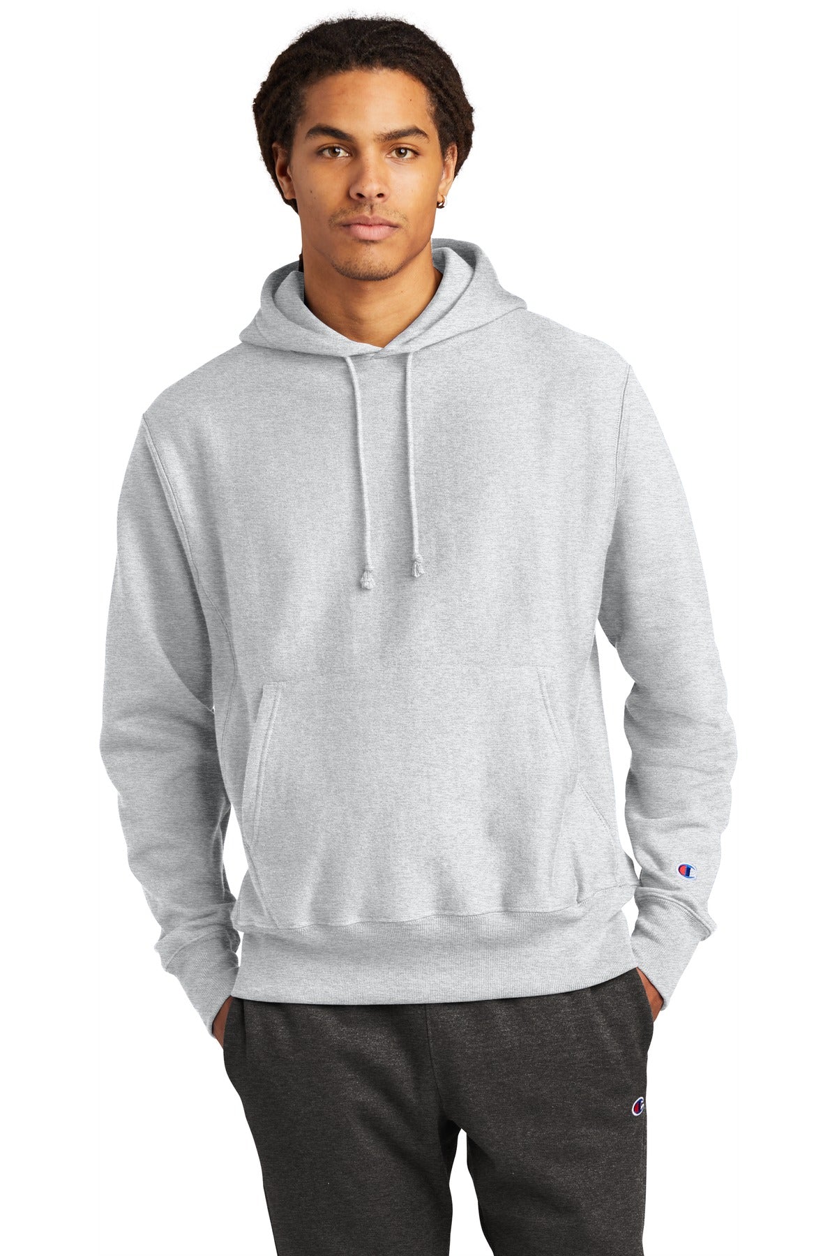 Champion ® Reverse Weave ® Hooded Sweatshirt – stitch-by-design.com