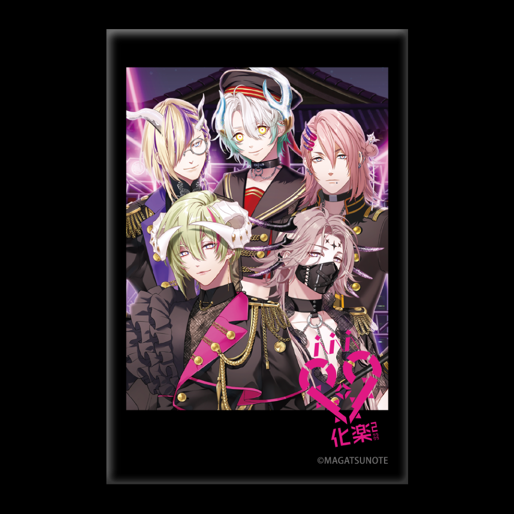 荒魂チェキ風スクエア缶バッジ – マガツノートオフィシャルストア