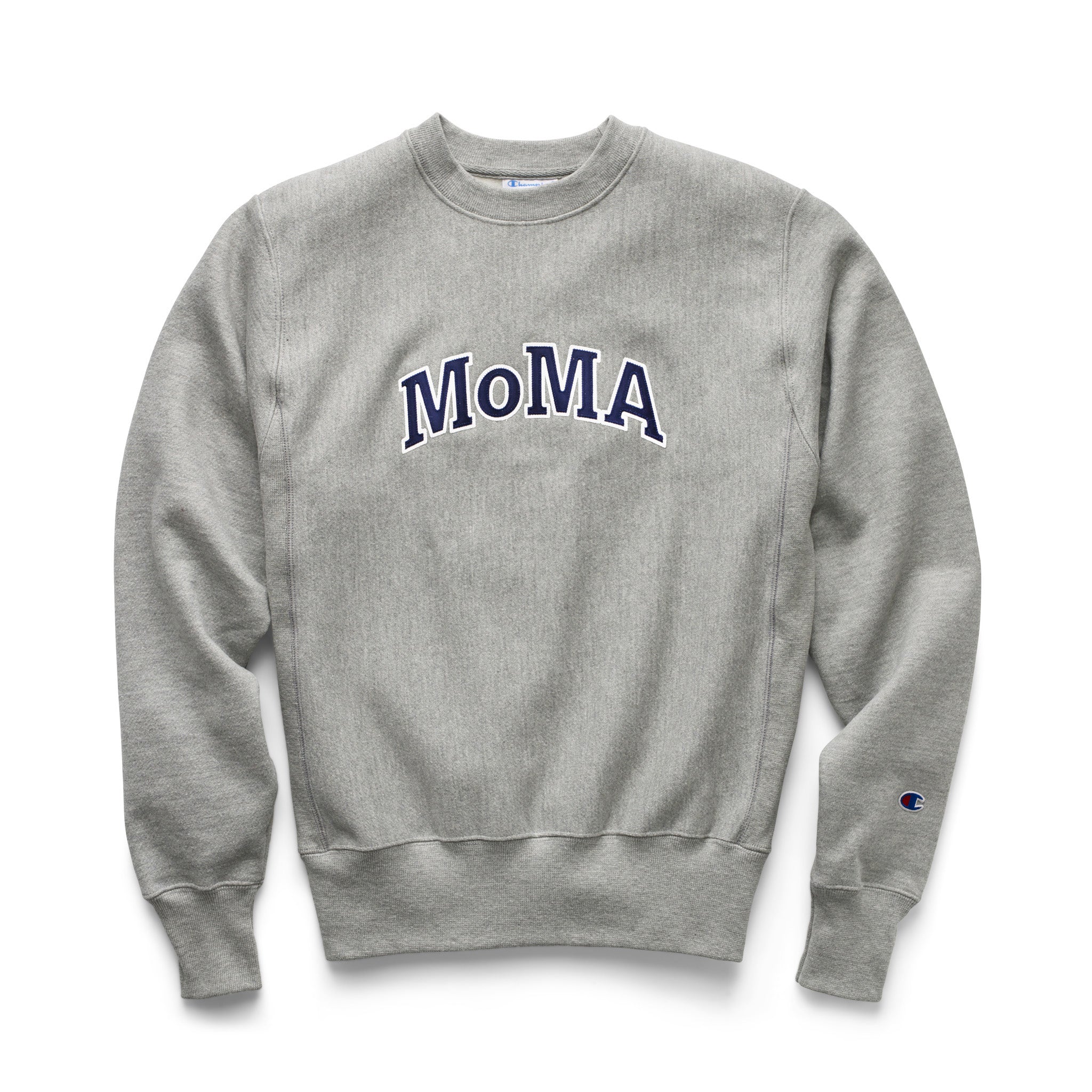 Champion Crewneck Sweatshirt - MoMA Edition - Oxford Gray – MoMA