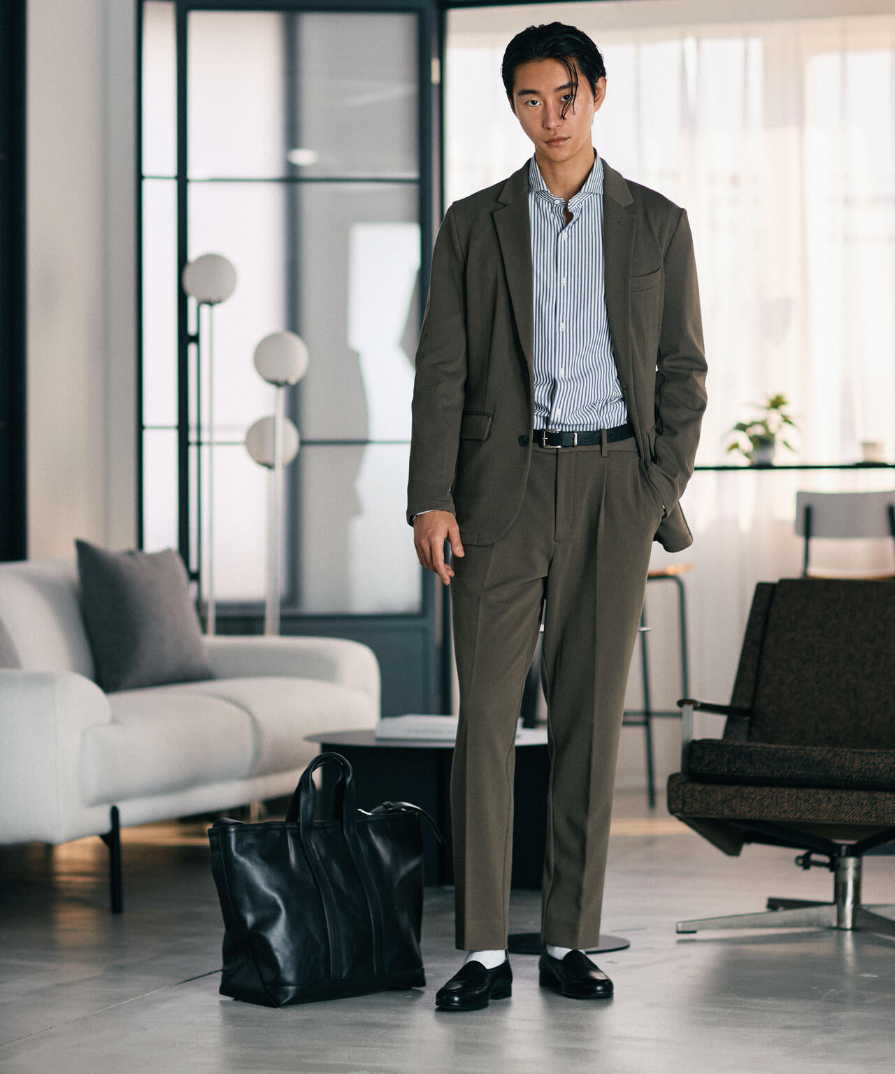 Damerino｣ ストレッチ カノコ セットアップ