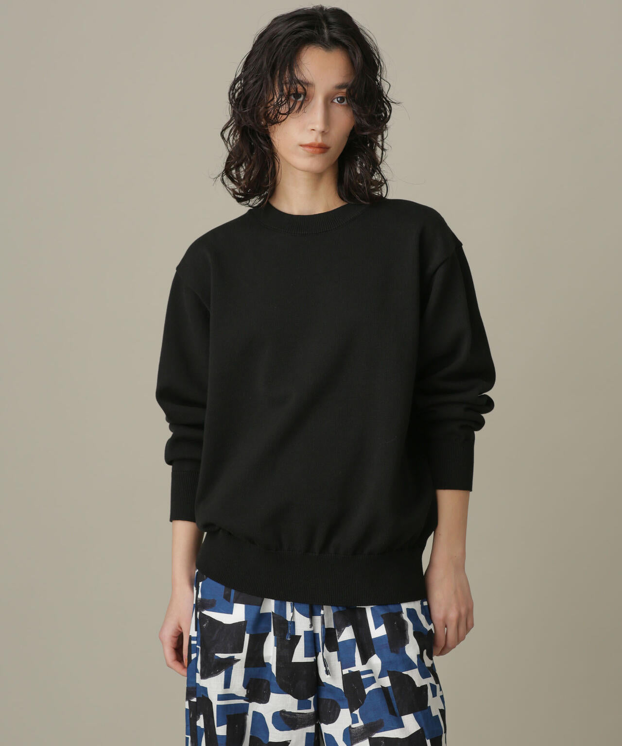 YONETOMI / RIGID SEA ISLAND COTTON P/O