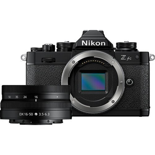 Nikon Z fc 16-50mm Kit in Solid Black by Nikon at B&C Camera