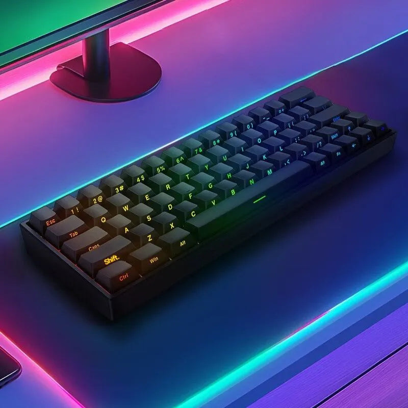 IROK ND63 Pro 英語配列 有線 HE ラピッドトリガー対応 テンキーレス