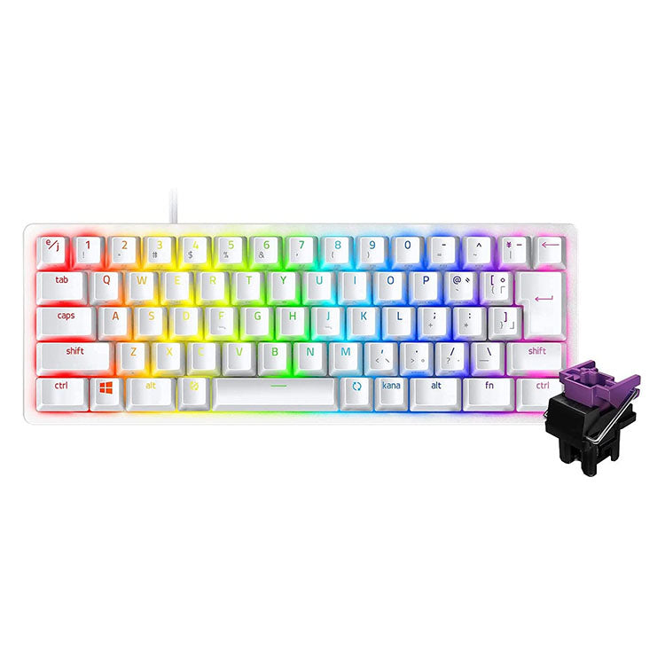 Razer Huntsman Mini JP Mercury White Clicky Optical Switch