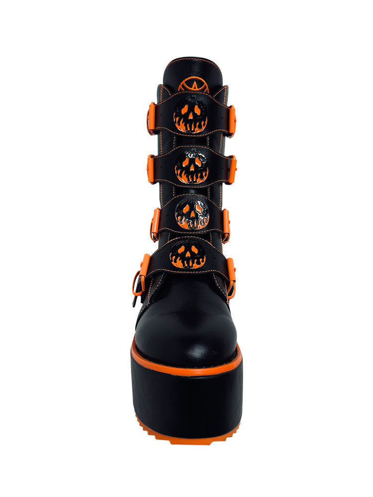 DOMINION POISON PUMPKIN - BLACK/ORANGE – strangecvlt