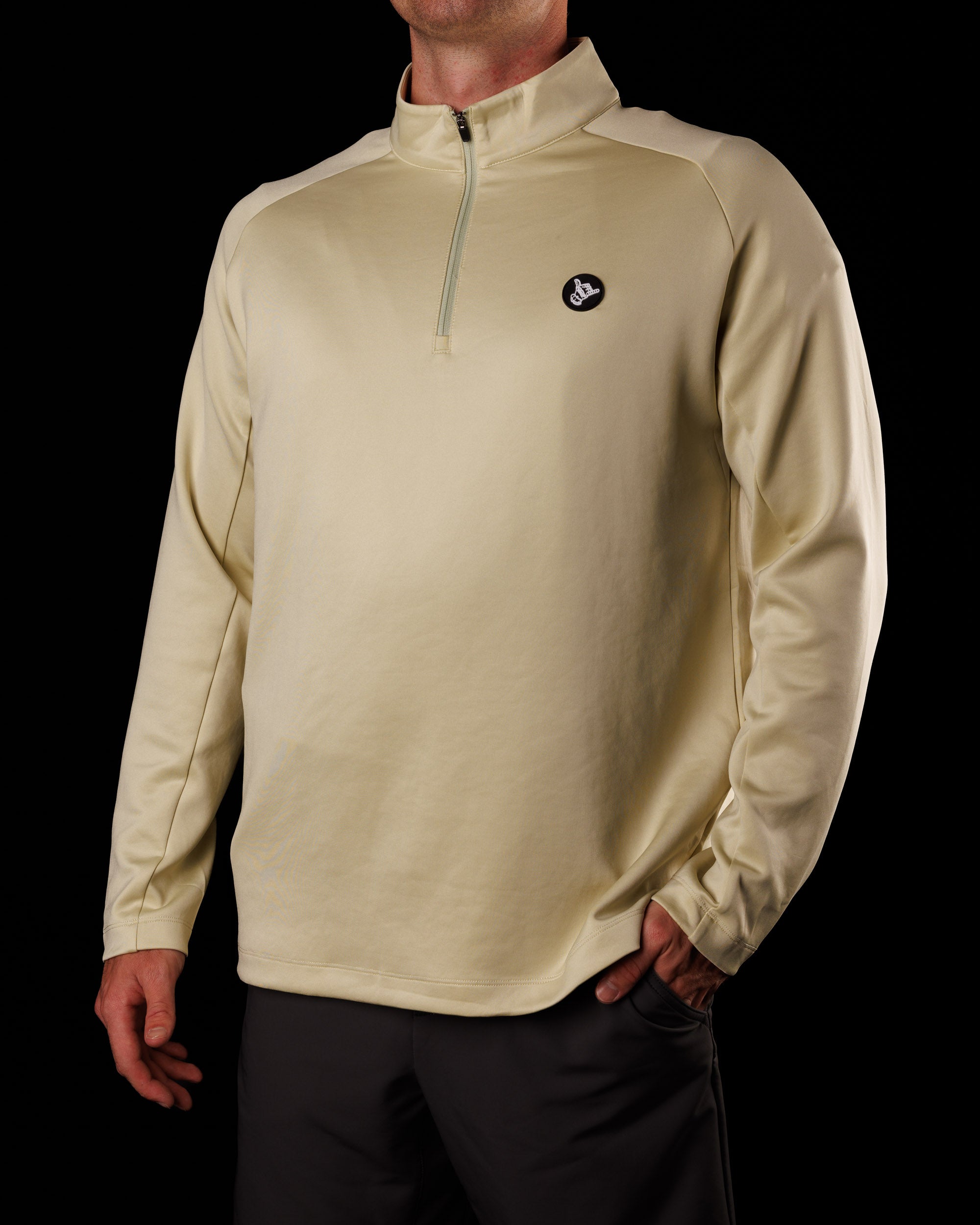 Pistachio Ultra Quarter-Zip | Sunday Swagger