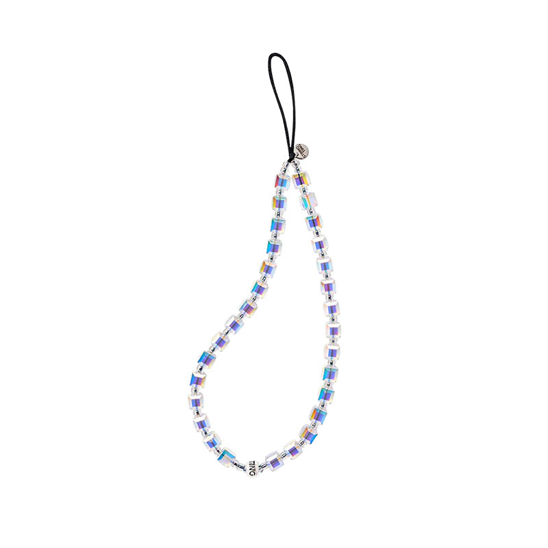 String Ting Drip Ting Crystal Wristlet Phone Strap – Elegant