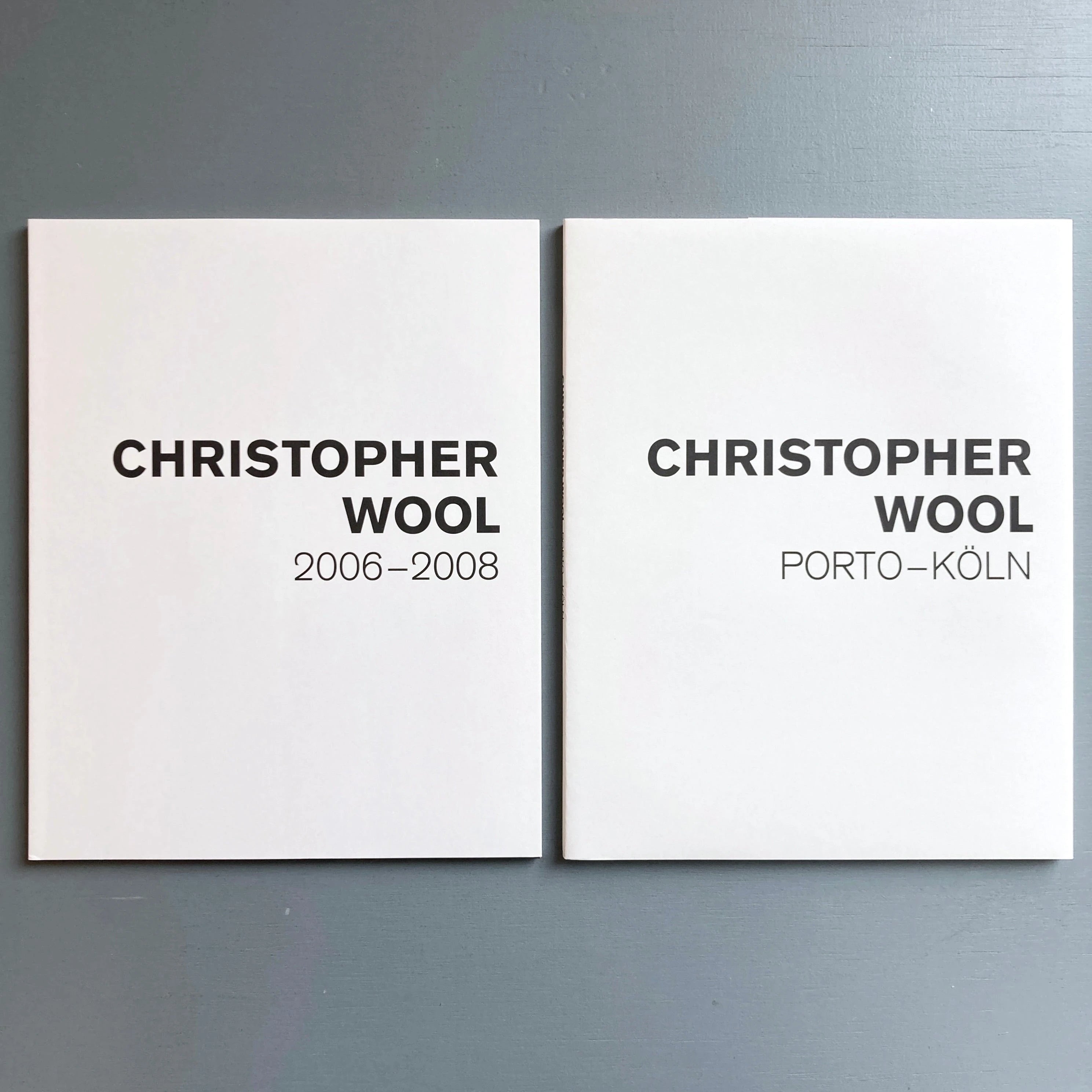 Christopher Wool - 2006-2008 / Porto-Köln - König 2009 - Saint