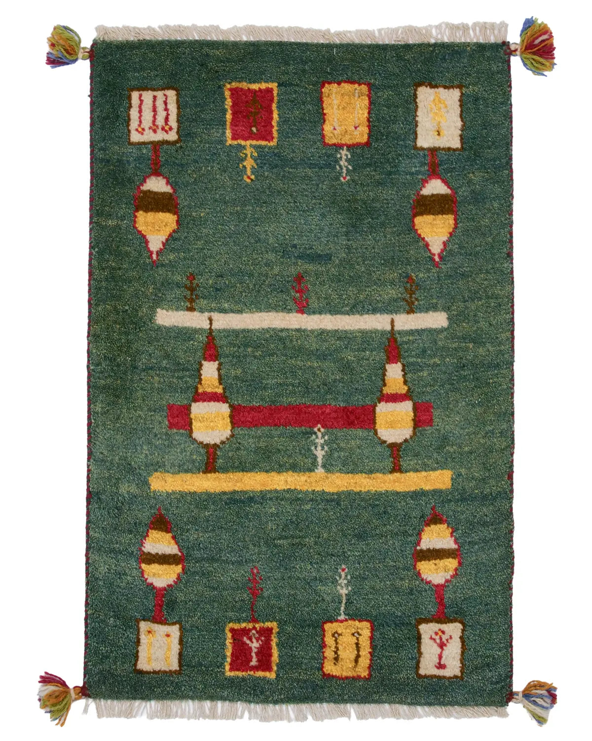 ペルシャギャッベ 58cm x 90cm｜SATHI RUGS