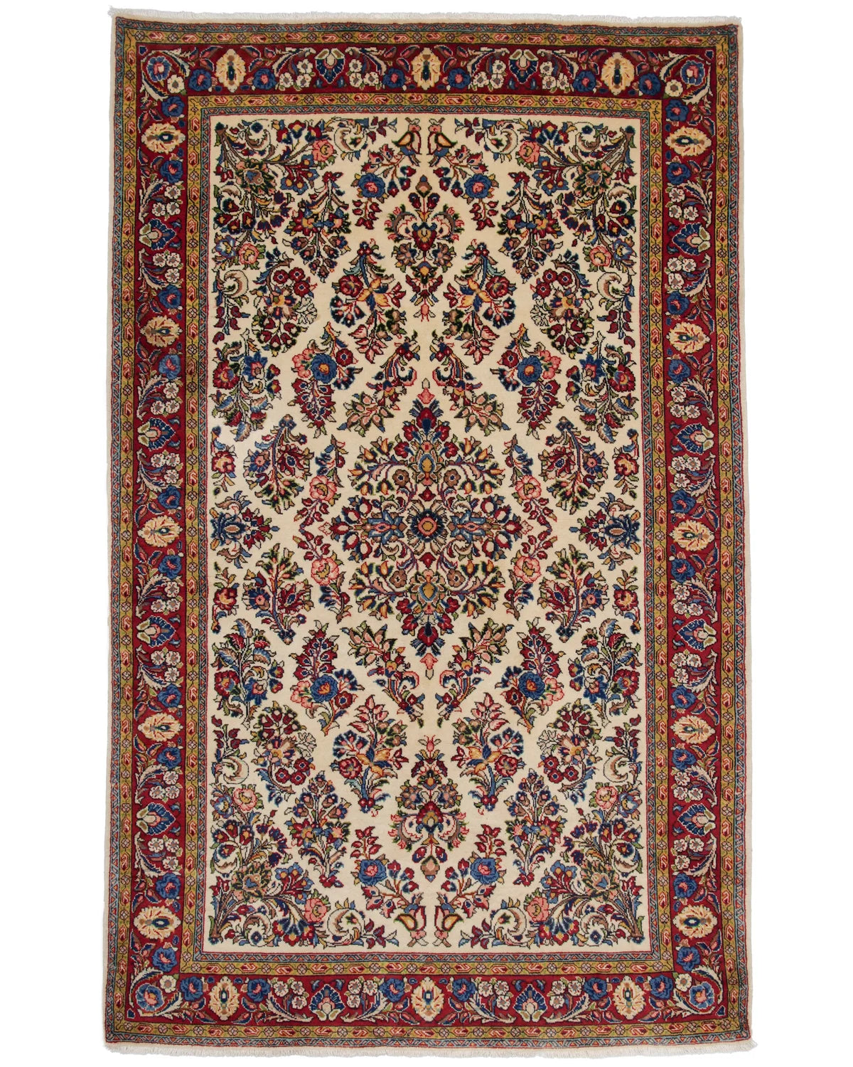 ペルシャ絨毯 サルーク産 約143cm x 230cm｜SATHI RUGS