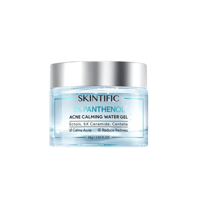 SKINTIFIC 5% Panthenol Acne Calming Water Gel Moisturizer 45g
