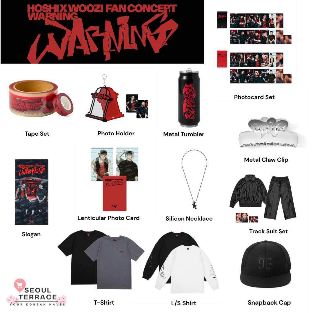 SEVENTEEN HOSHI X WOOZI FAN CONCERT [WARNING] – Official Merch MD