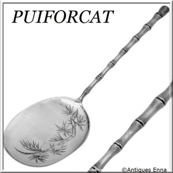 フランスの高級シルバーカトラリー ピュイフォルカ(PUIFORCAT) 芸術的