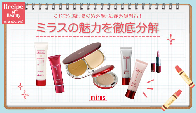 ミラスの魅力を徹底分解 | きれいのレシピ by セプテムプロダクツ