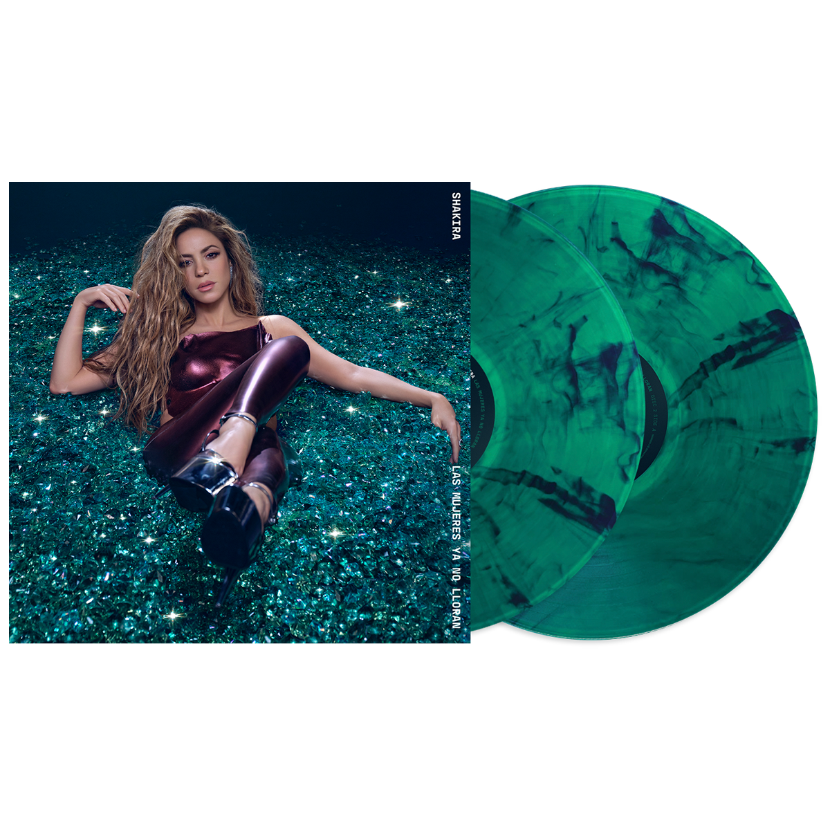 Las Mujeres Ya No Lloran 2LP - Exclusive Emerald – Shakira Store