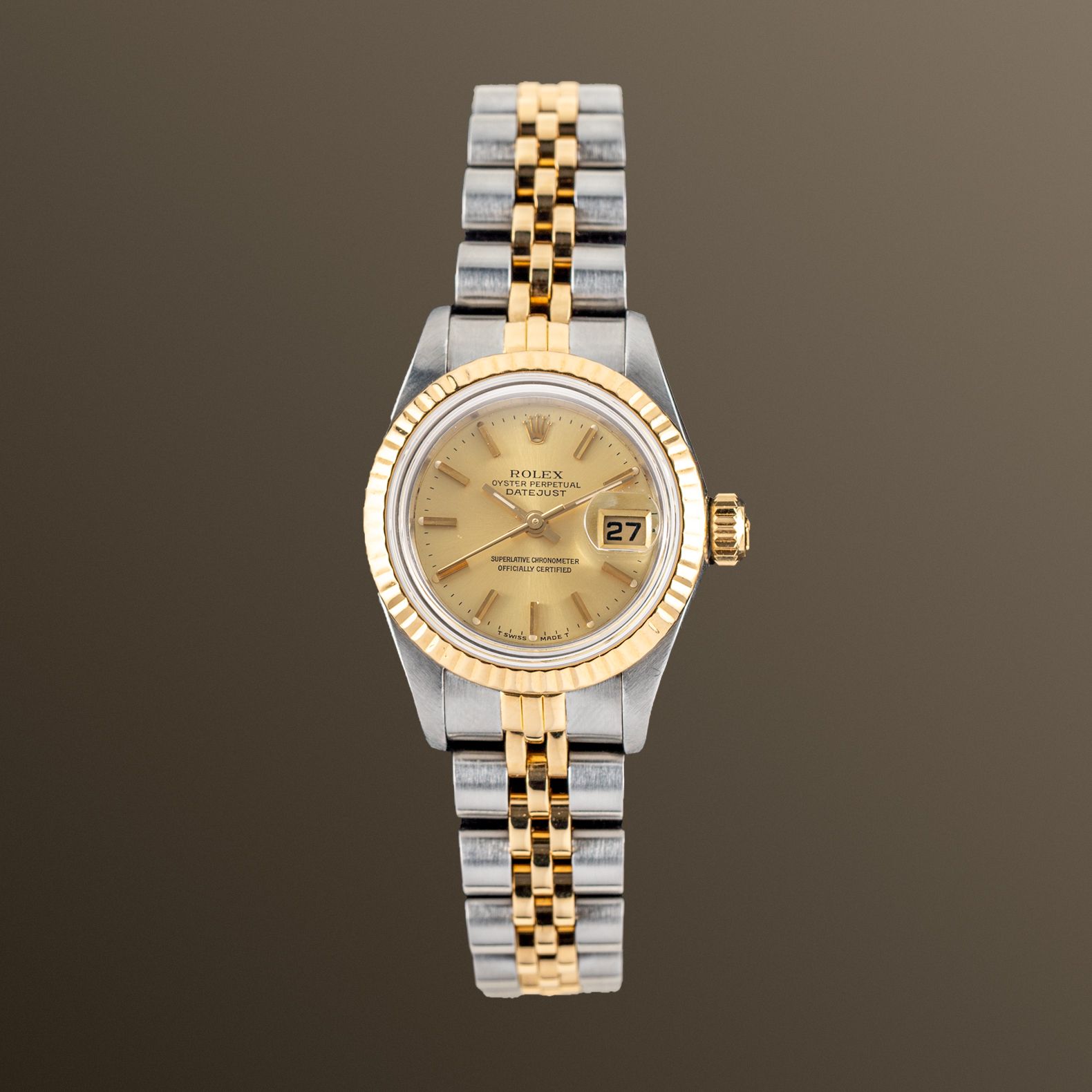 Pre-Owned Watches | Rolex Lady-Datejust 26mm Gold Dial - 69173