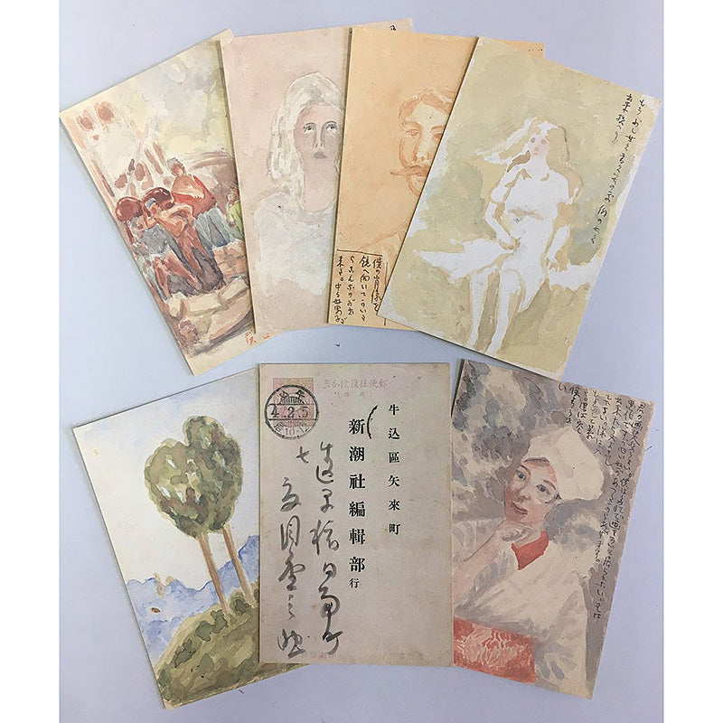 漱石絵はがきセット（6枚組） – 新潮ショップ