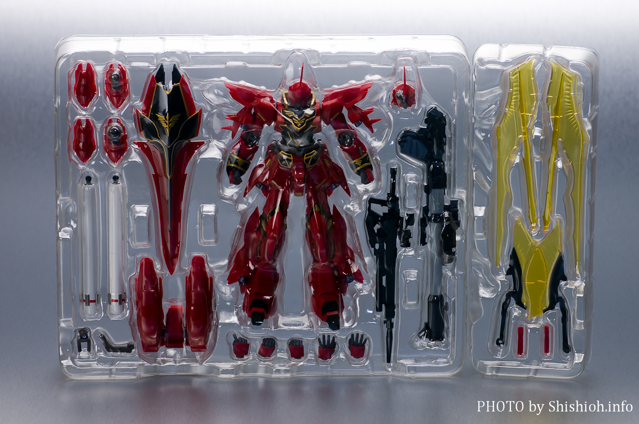 バンダイ ROBOT魂 MSN-06S シナンジュ レビュー】 バンダイ ROBOT魂 <SIDE MS> MSN-06sシナンジュ