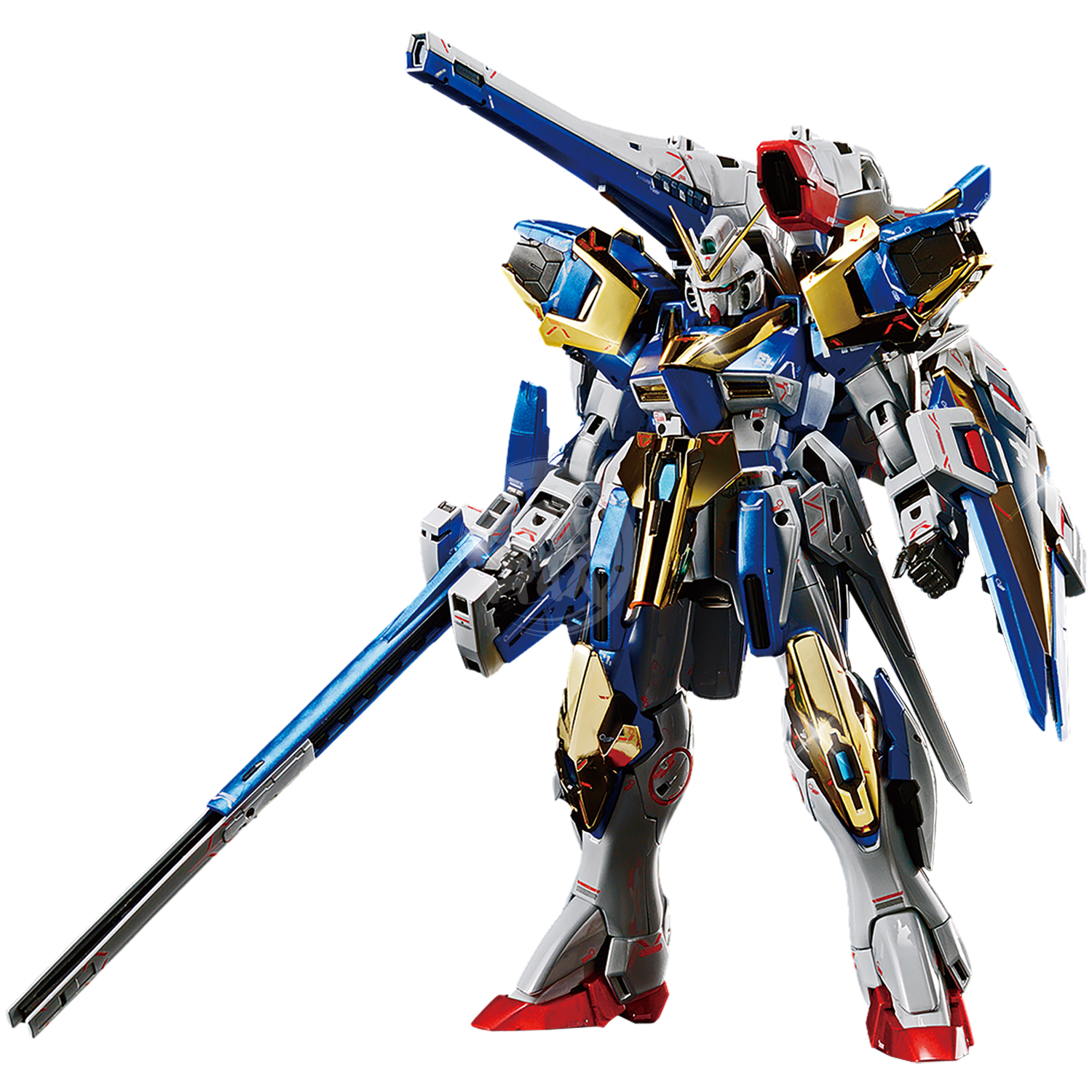 MG V2 Assault Buster Gundam [Titanium Finish Version] | ShokuninGunpla