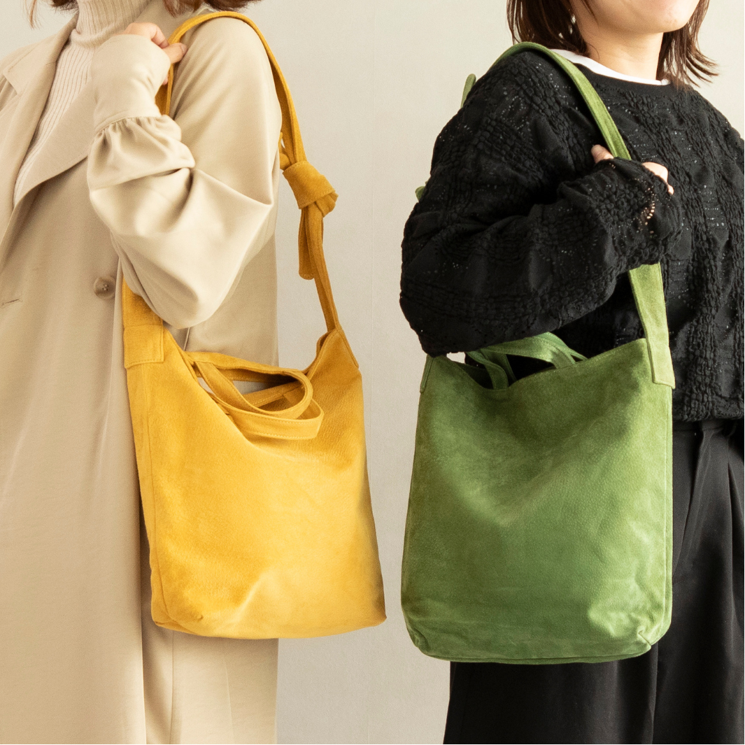 洗える革の2WAYショルダーバッグ【トウキョウレザーファクトリー