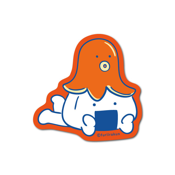 おにうめ ダイカットミニステッカー タコさんウィンナー – CHOCOLATE