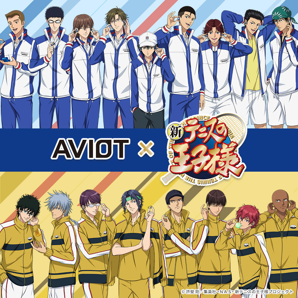 テニスの王子様コラボイヤホン｜青学＆立海の新録ボイス搭載モデル