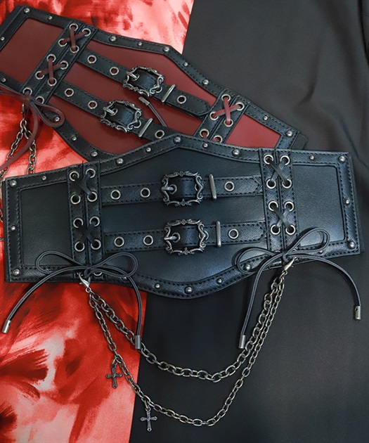 レースアップコルセットベルト | axes femme online shop