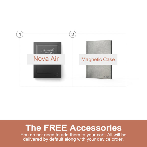 BOOX Nova air | Ultra-Light and Thin 7.8'' E Ink Reader – The