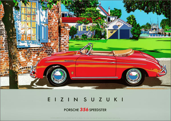 ポスター「ポルシェ356スピードスター」 – SHOP